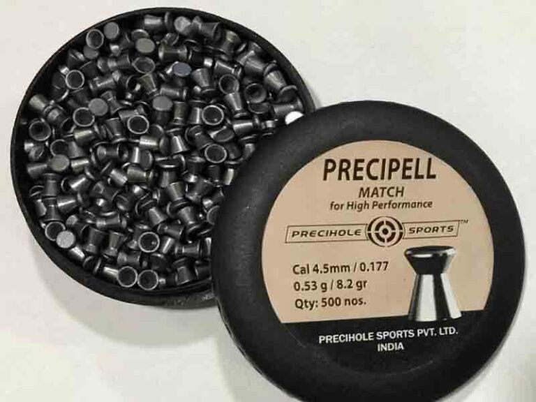 Precipell Match Pellets Flat Head (0.177Cal4.5mm)